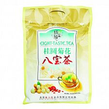 Чай зеленый Ба Бао Ча (Восемь сокровищ) с корицей 12 пак х 20 г