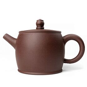 Чайник из исинской глины Шуй Тун - бочка, 180 мл