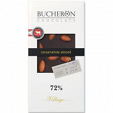 Горький шоколад с цельным миндалем, BUCHERON, 100 г