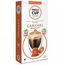 Кофе в капсулах Single Cup Coffee "Caramel", 10 шт