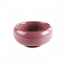 Пиала из обливной керамики "Колотый лед" (фиолетовая), 55 мл