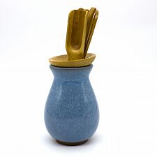 Инструменты для чайной церемонии "Колотый лед", голубой
