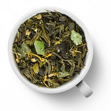 Чай зеленый Лайм и Женьшень