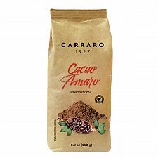 Какао растворимое Carraro Cacao Amaro, 250 г