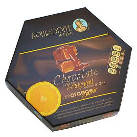 Лукум Aphrodite Delights, Кипр, вкус шоколад-апельсин, 140 г