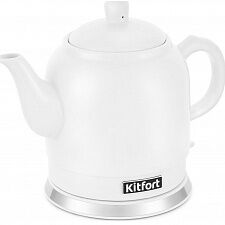 Чайник электрический Kitfort, белый, КТ-691-1