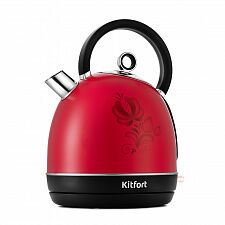 Чайник электрический Kitfort, красный, KT-6117-2