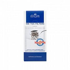 Фильтры для чая отбеленные Finum, размер L (100 шт.)
