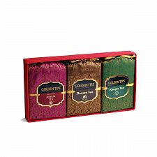 Чай "Подарок Индии 2" (Ассам, Кангра, Дуарс), в мешочке и коробке, "Голден Типс", 300 г
