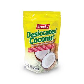 Кокосовая стружка с повышенным содержанием жиров, DESICCATED COCONUT, 250 г