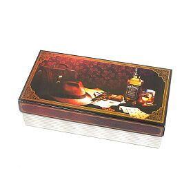Коробка подарочная "Мужчине" (вар.2), 20х10х5,5 см