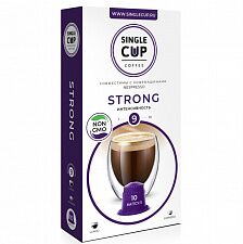 Кофе в капсулах Single Cup Coffee "Strong", 10 шт