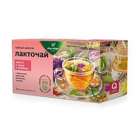 Чайный напиток "Лакточай", Altay Seligor, 20 фильтр-пакетов