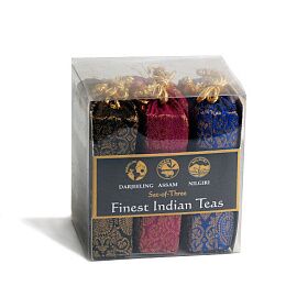 Чай "Индийский сет" (Ассам, Дарджилинг, Нилгири), мешочки в пластике, "Голден Типс", 150 г