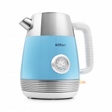Чайник электрический Kitfort, голубой, KT-633-4