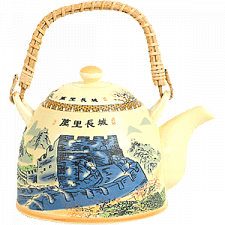 Фарфоровый чайник "История востока", 1100 мл
