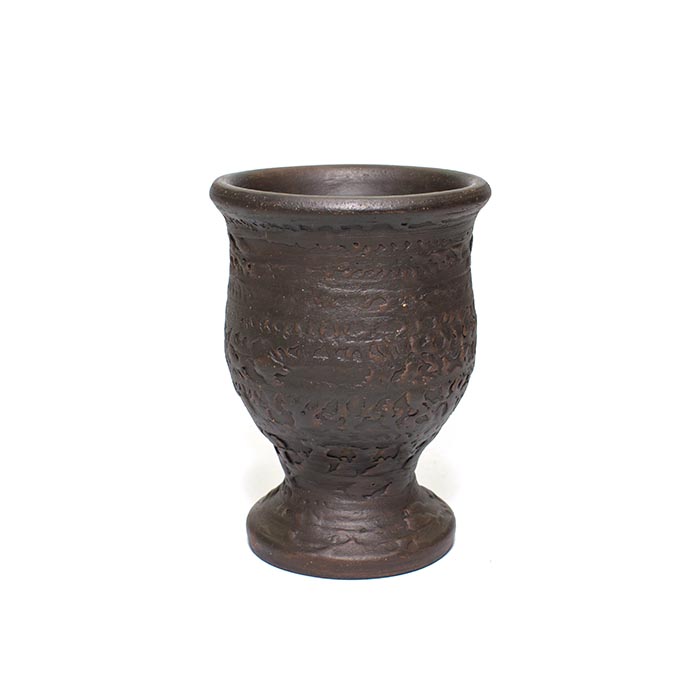 Калабас глиняный античный "Кубок", 180 мл