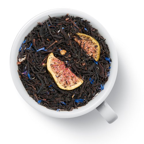 Черный ароматизированный чай Инжир в шоколаде