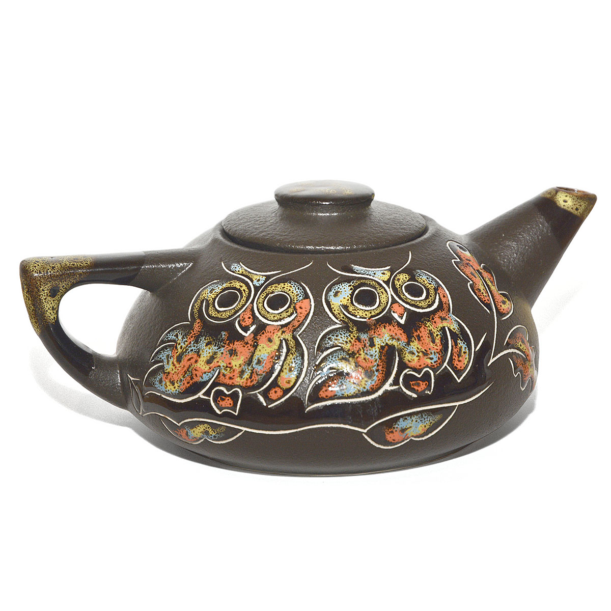 

Чайник глиняный "Совы", 750 мл