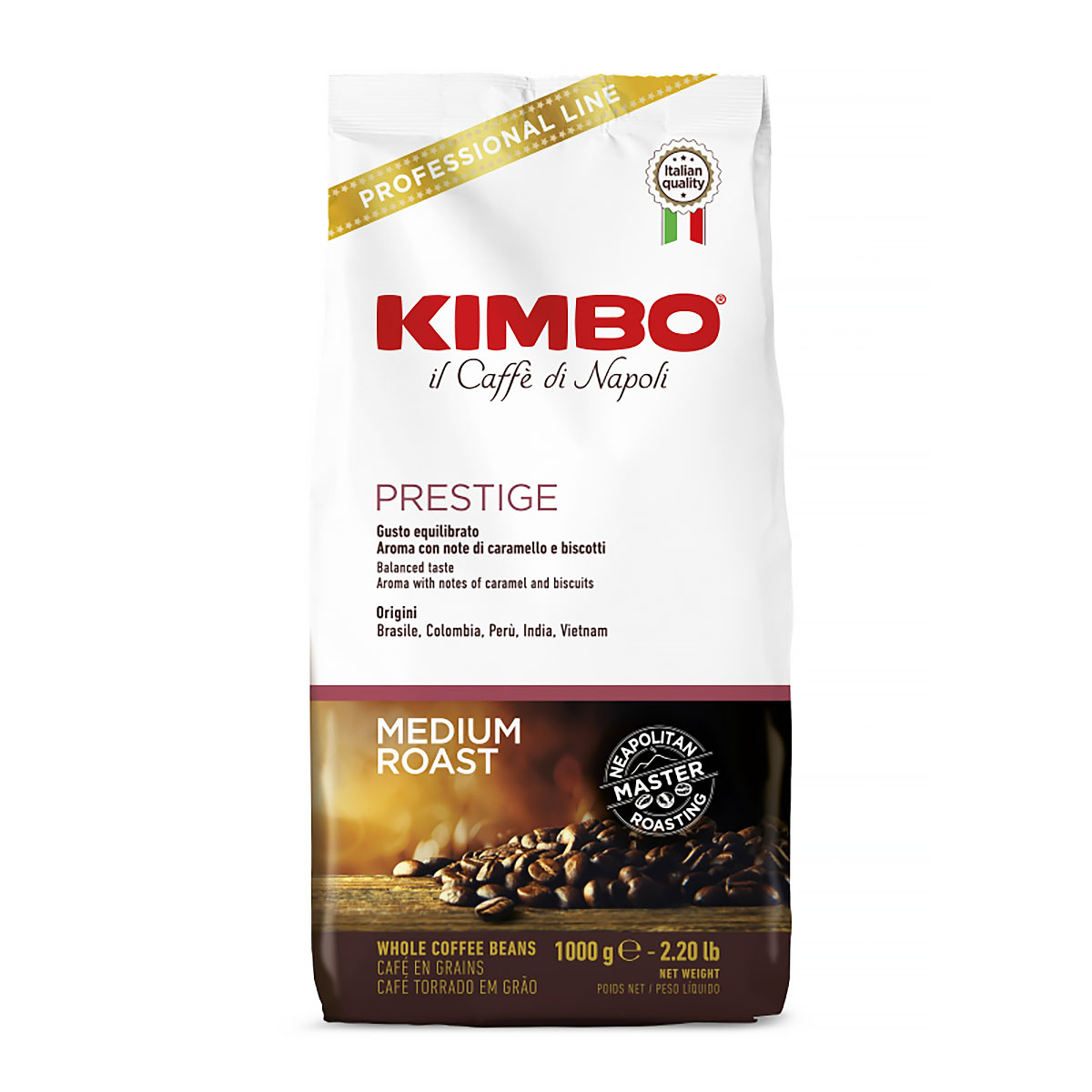 Кофе в зернах Kimbo Prestige, 1000 г