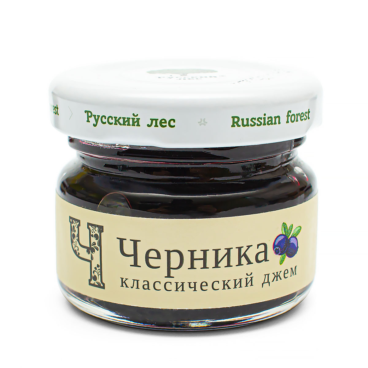 Джем черничный, Русский лес, 30 г - купить по цене 55 руб. в  интернет-магазине в Санкт-Петербурге