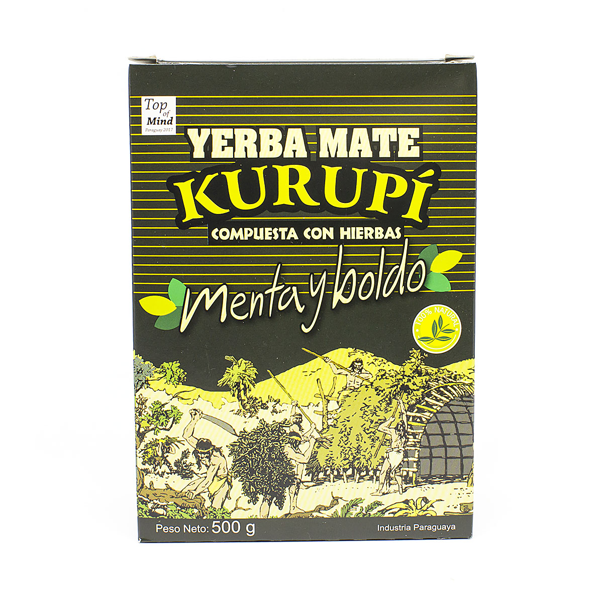 

Мате Kurupi Compuesta Menta y Boldo, 500 г (уцененный товар)