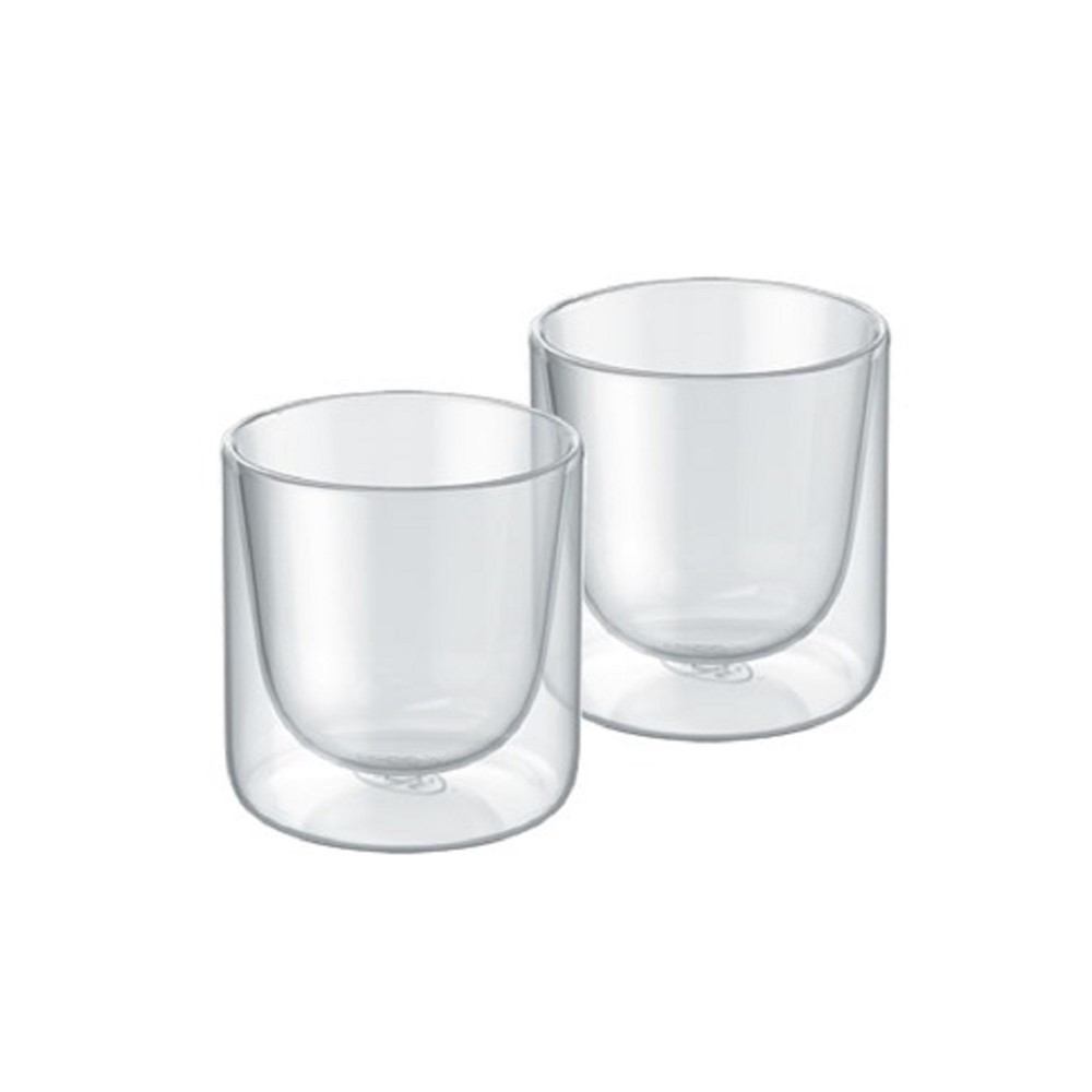 Набор стаканов из двойного стекла, тм ALFI (2 шт), 80 мл