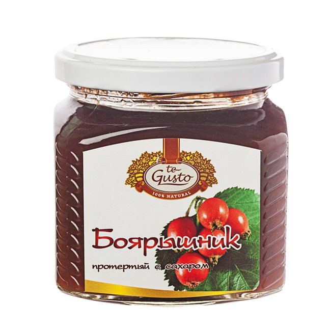 

Боярышник протертый с сахаром Te-Gusto, 470 г