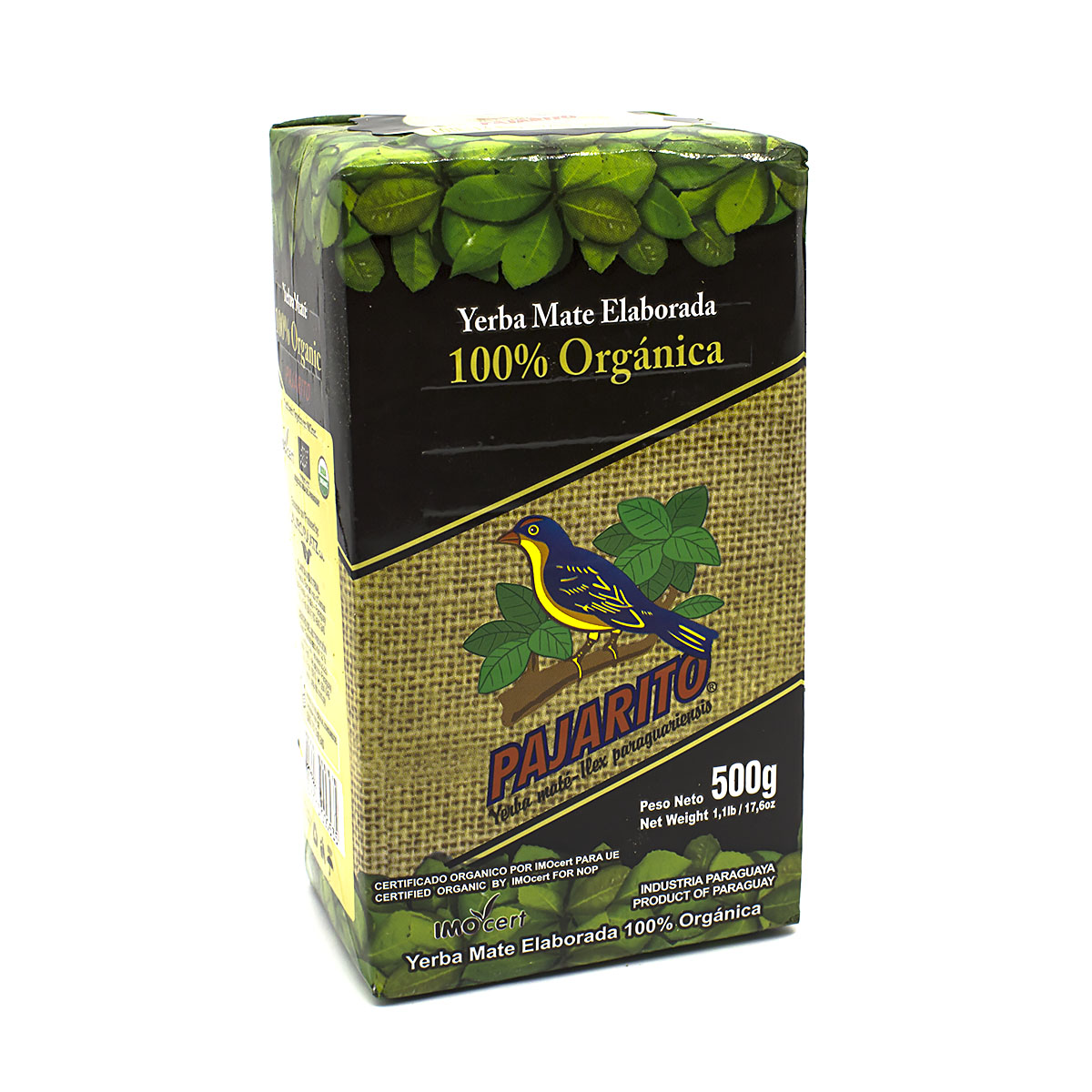 

Мате Pajarito Organico, 500 г