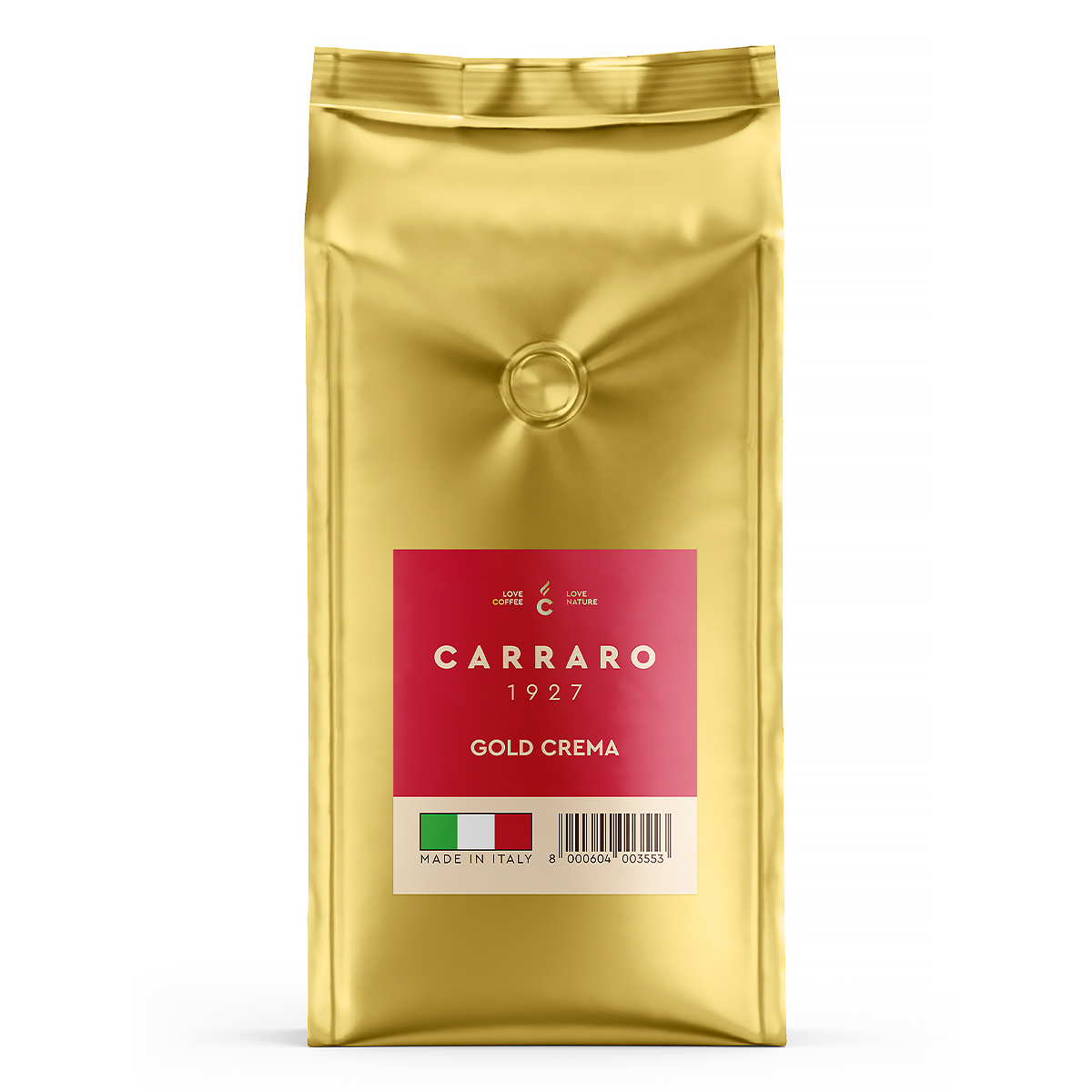 Кофе в зернах Gold Crema, Carraro, 1 кг купить по цене 1 460 руб., с  доставкой в Санкт-Петербурге, продажа оптом и в розницу в интернет-магазине  