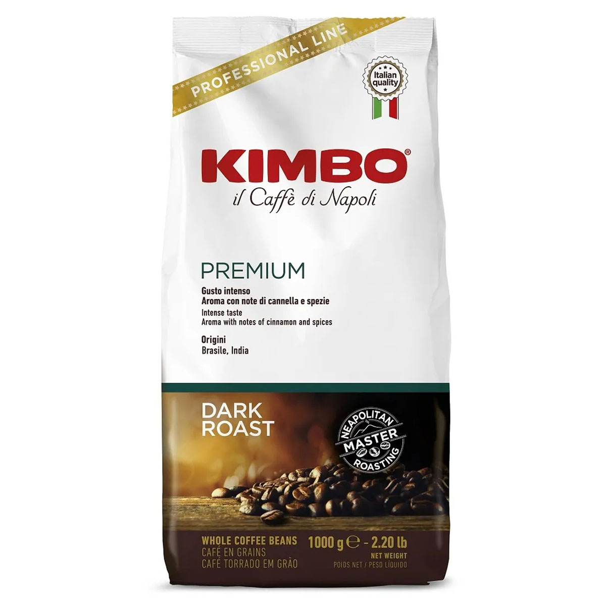 Кофе в зернах Kimbo Premium, 1000 г