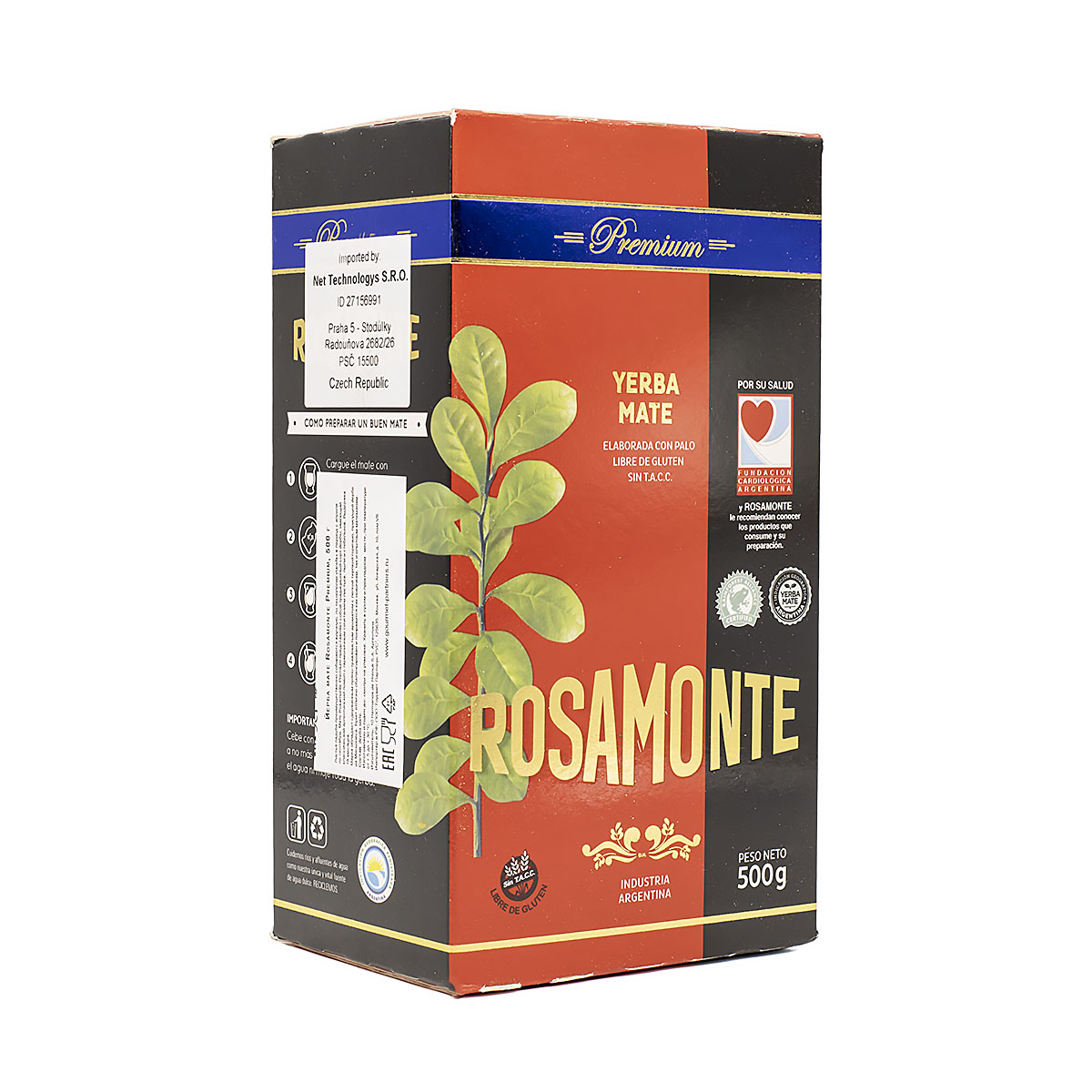 Мате Rosamonte Premium, 500 г мате rosamonte tradicional 1000 г