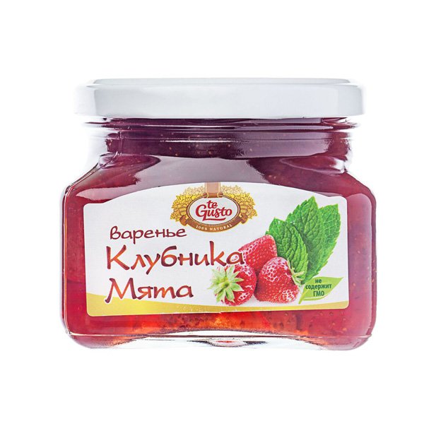 

Варенье из клубники с мятой Te-Gusto, 470 г