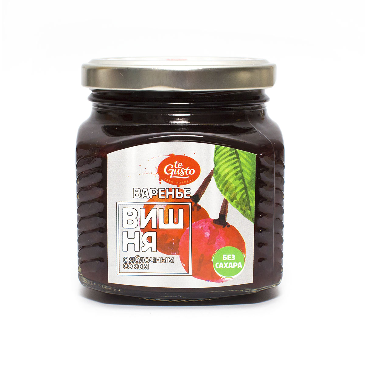 

Варенье из вишни с яблочным соком Te-Gusto, 300 г