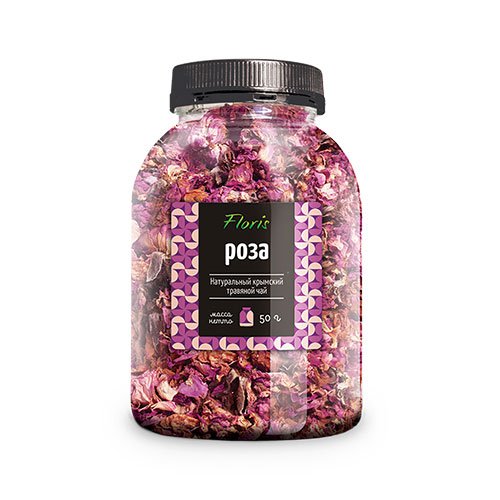

Чай травяной Floris Роза в банке, 50 г